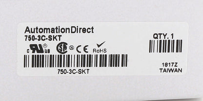Automation Direct 750-3C-SKT Motor Control Part And Accessory Relay Socket