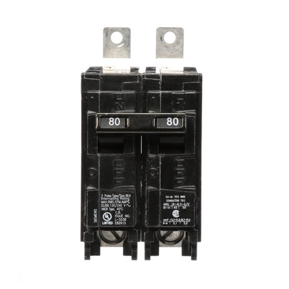B280H - SIemens Bolt-On 80 Amp 2 Pole Circuit Breaker - Essential Electric Supply