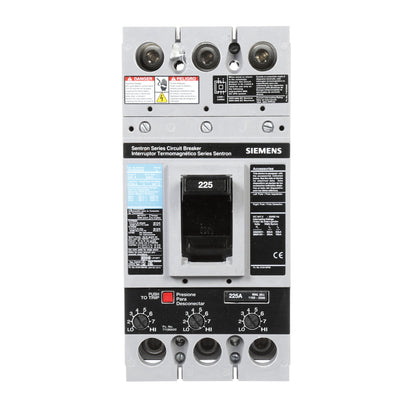 FXD63B225L - SIemens Feed-Thru 225 Amp 3 Pole Circuit Breaker - Essential Electric Supply