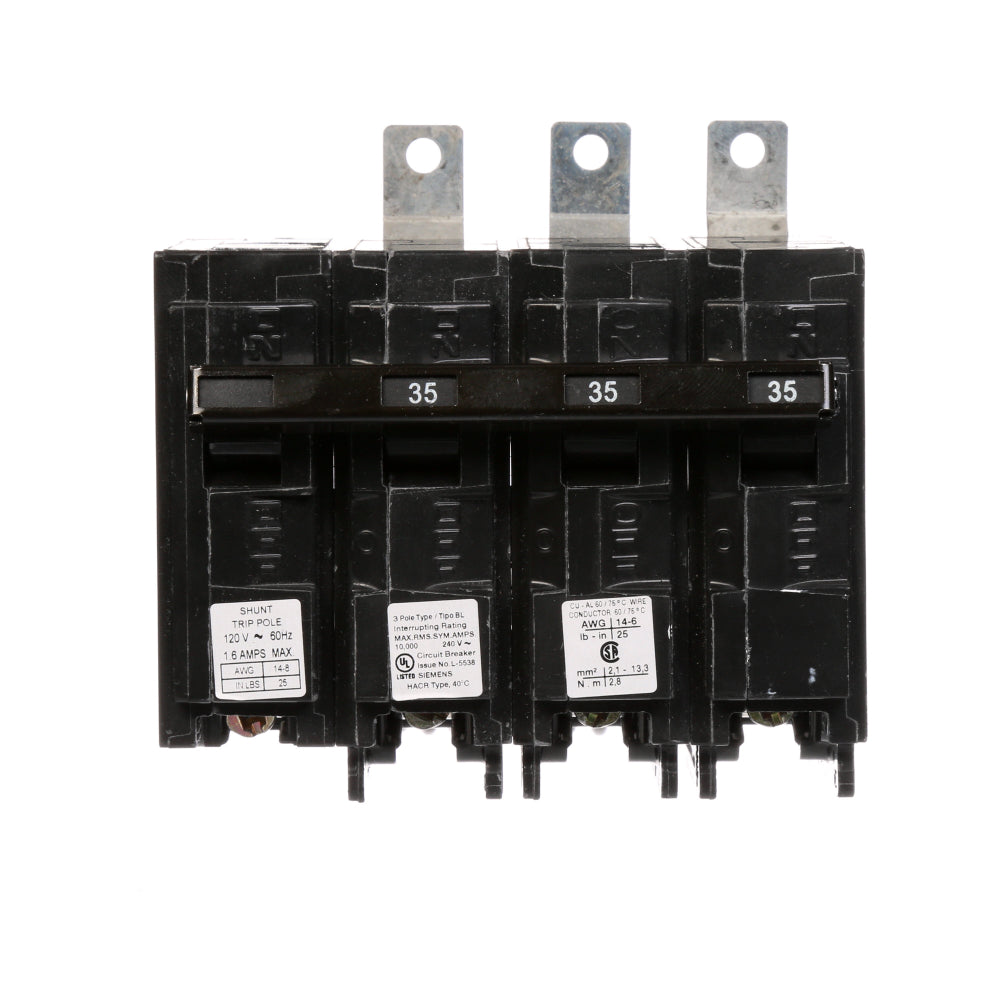 B33500S01 Siemens Molded Case Circuit Breaker BL Series 35A 240V - Essential Electric Supply
