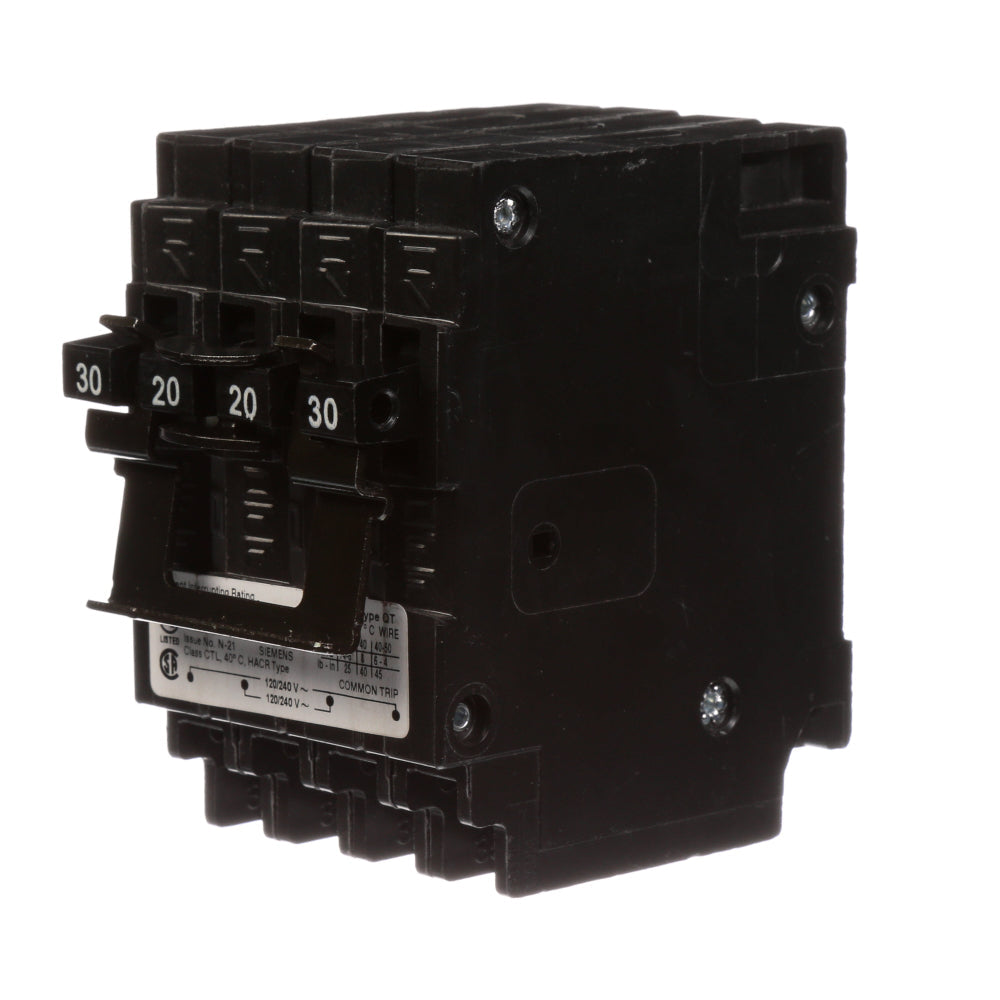Siemens Q23020CT2 Circuit Breaker | 240V 30A 2P 10kA@240V Plug-In Q Series