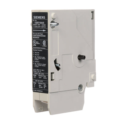 CQDST120AAS  Siemens  Circuit Breaker Shunt Trips  120V - Essential Electric Supply