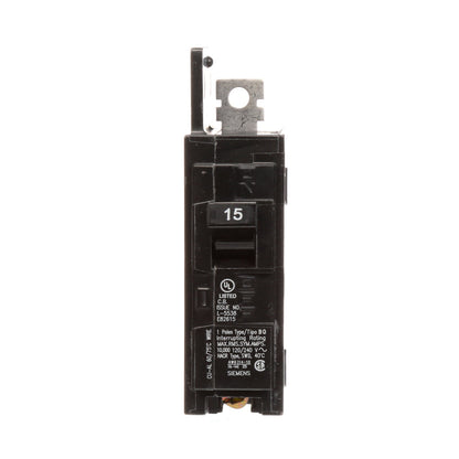 BQ1B015 - SIemens Bolt-On 15 Amp 1 Pole Circuit Breaker - Essential Electric Supply