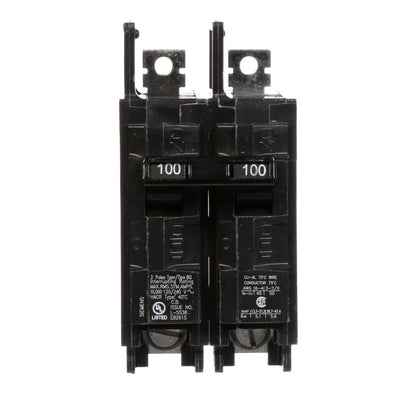 BQ2B100 - SIemens Bolt-On 100 Amp 2 Pole Circuit Breaker - Essential Electric Supply