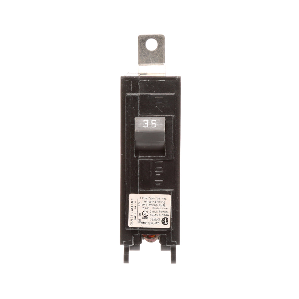 B135HH - SIemens Bolt-On 35 Amp 1 Pole Circuit Breaker - Essential Electric Supply