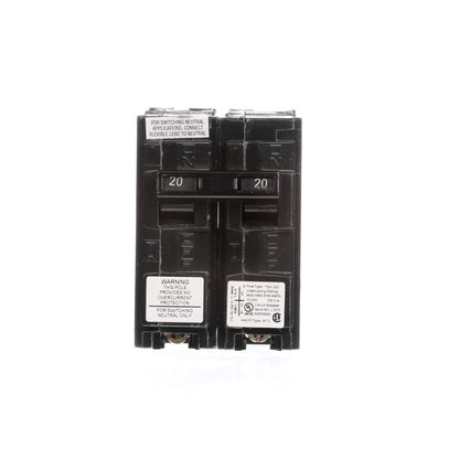QG220 - SIemens Plug-In 20 Amp 2 Pole Circuit Breaker - Essential Electric Supply