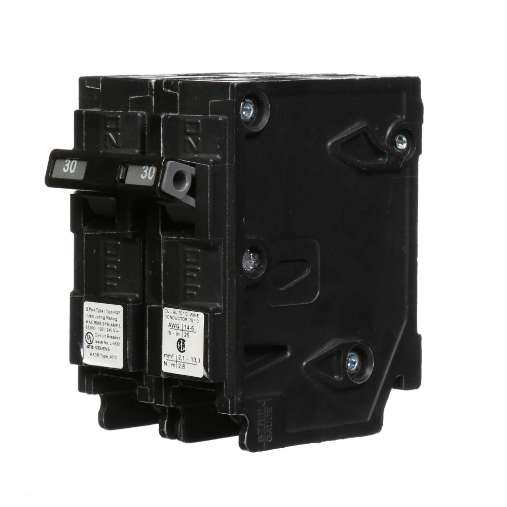 Q230HH Siemens Molded Case Circuit Breaker Q Series 30A 240V - Essential Electric Supply