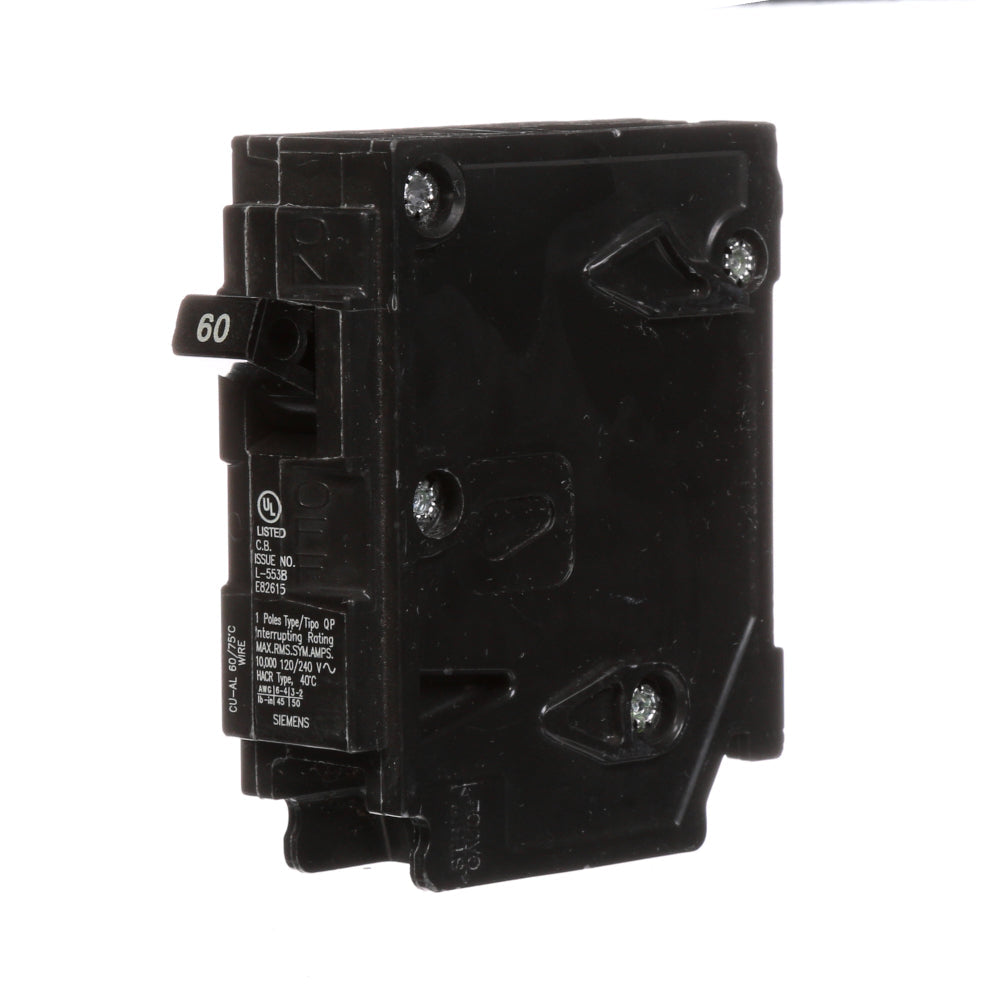 Q160 Siemens Molded Case Circuit Breaker Q Series 60A 120V - Essential Electric Supply