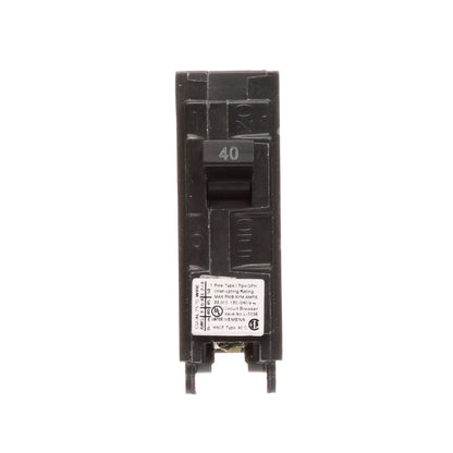 Q140H - SIemens Plug-In 40 Amp 1 Pole Circuit Breaker - Essential Electric Supply