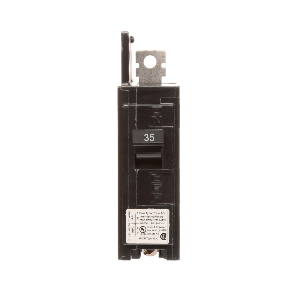 BQ1B035 - SIemens Bolt-On 35 Amp 1 Pole Circuit Breaker - Essential Electric Supply