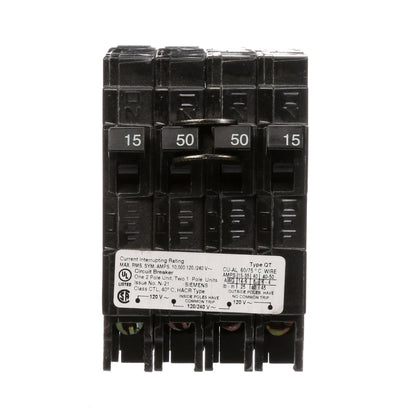 Q21550CT - SIemens Plug-In 50 Amp 2 Pole Circuit Breaker - Essential Electric Supply