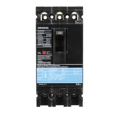 ED23B030 - SIemens Bolt-On 30 Amp 3 Pole Circuit Breaker - Essential Electric Supply