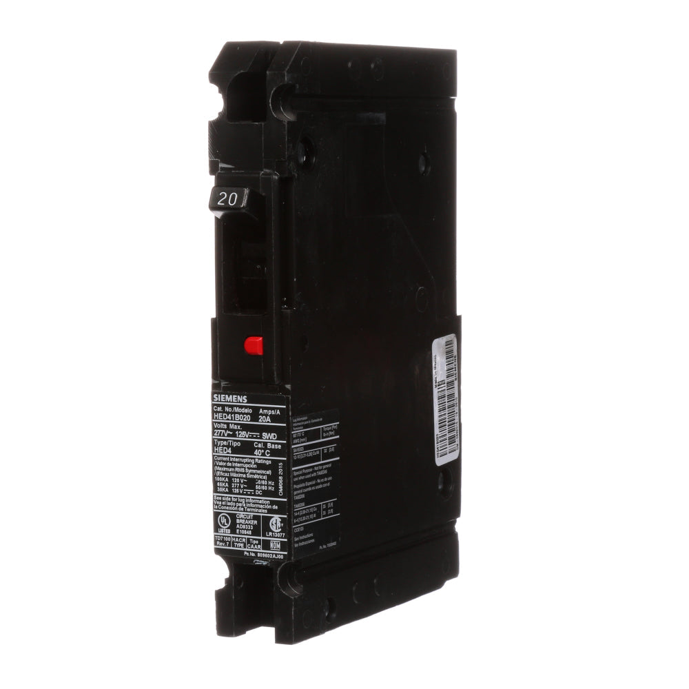 HED41B025 - SIemens Bolt-On 25 Amp 1 Pole Circuit Breaker - Essential Electric Supply