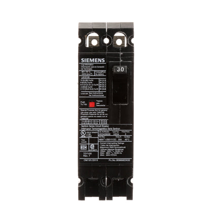 HED42B030 - SIemens Bolt-On 30 Amp 2 Pole Circuit Breaker - Essential Electric Supply