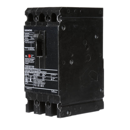 HED43B015 - SIemens Bolt-On 15 Amp 3 Pole Circuit Breaker - Essential Electric Supply