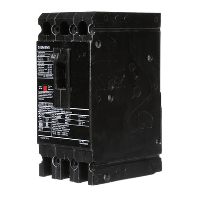 HED43B080 - SIemens Bolt-On 80 Amp 3 Pole Circuit Breaker - Essential Electric Supply
