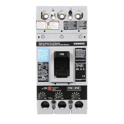 FXD63B110 - SIemens Bolt-On 110 Amp 3 Pole Circuit Breaker - Essential Electric Supply