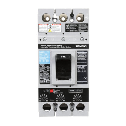Siemens FXD63B175 Molded Case Circuit Breaker | 600V 175A 3P 35kA@480V Bolt-On Sentron Series