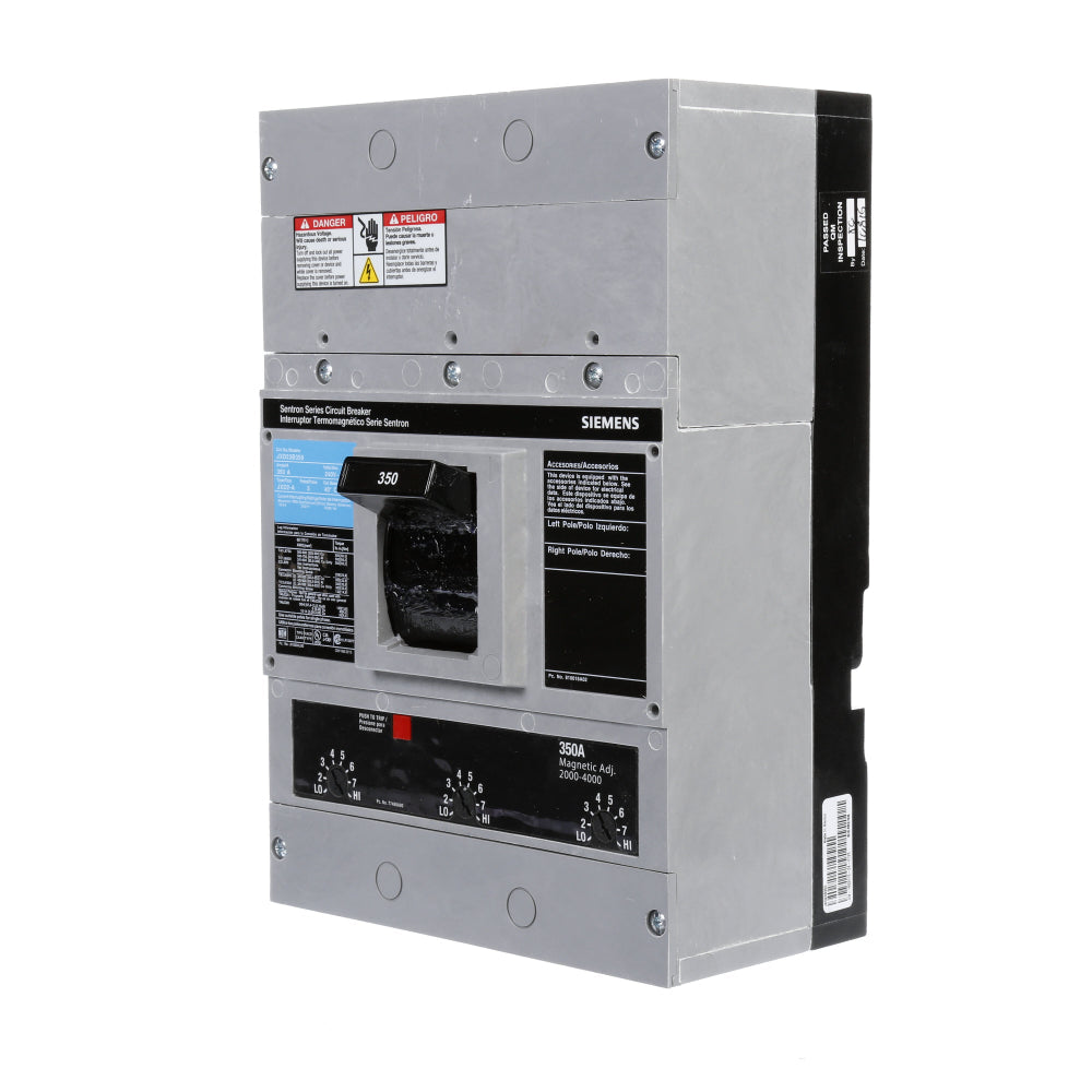 JXD23B350 - SIemens Bolt-On 350 Amp 3 Pole Circuit Breaker - Essential Electric Supply