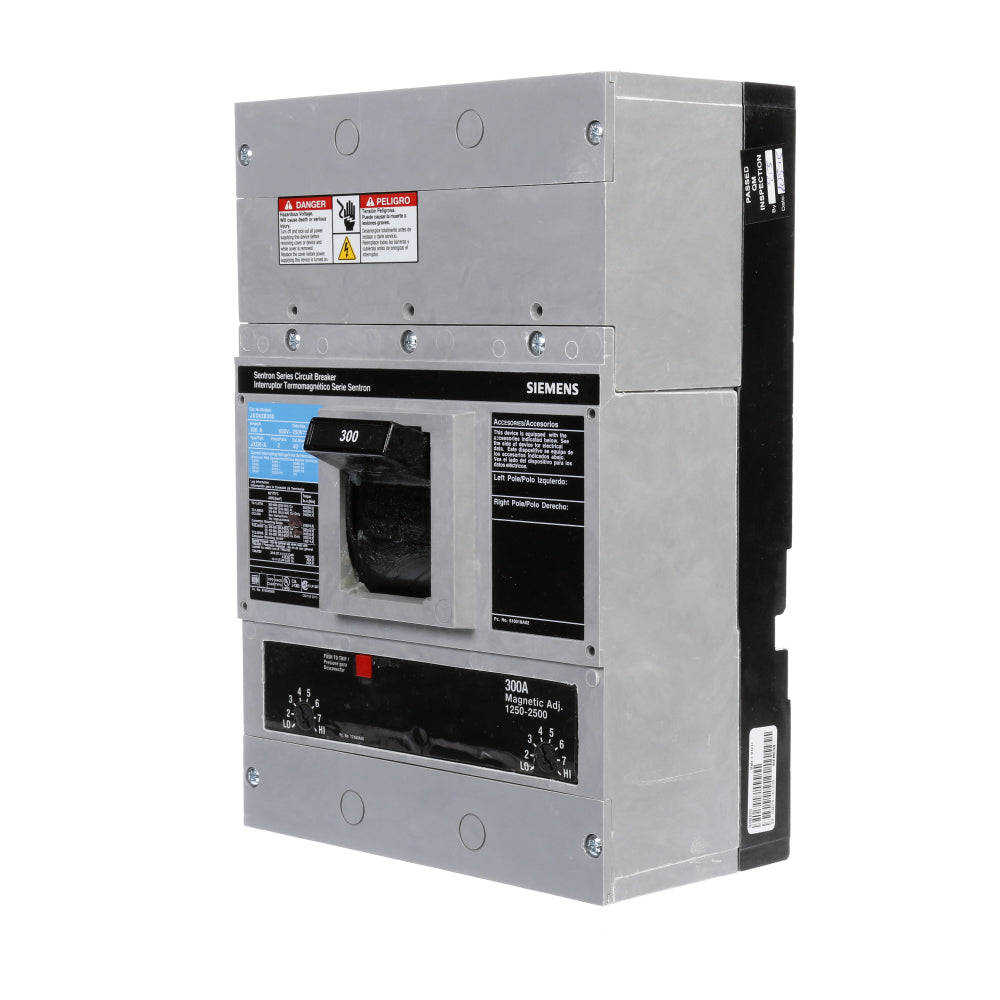JXD62B300 - SIemens Bolt-On 300 Amp 2 Pole Circuit Breaker - Essential Electric Supply