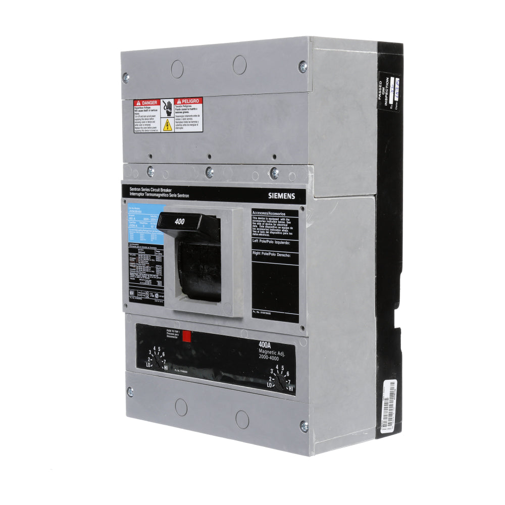 JXD62B400 - SIemens Bolt-On 400 Amp 2 Pole Circuit Breaker - Essential Electric Supply