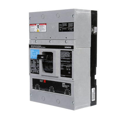 LXD63B500 - SIemens Bolt-On 500 Amp 3 Pole Circuit Breaker - Essential Electric Supply