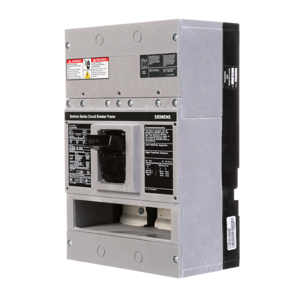 HLD63F600 - SIemens Bolt-On 600 Amp 3 Pole Circuit Breaker - Essential Electric Supply