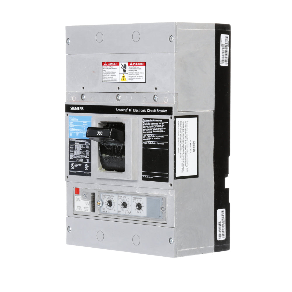 SJD69300NT - SIemens Bolt-On 300 Amp 3 Pole Circuit Breaker - Essential Electric Supply