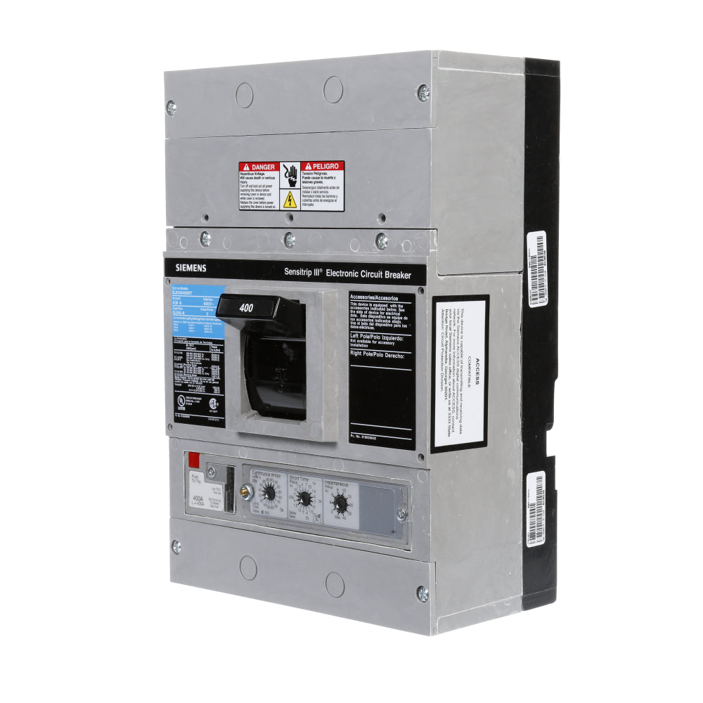 SJD69400NT - SIemens Bolt-On 400 Amp 3 Pole Circuit Breaker - Essential Electric Supply