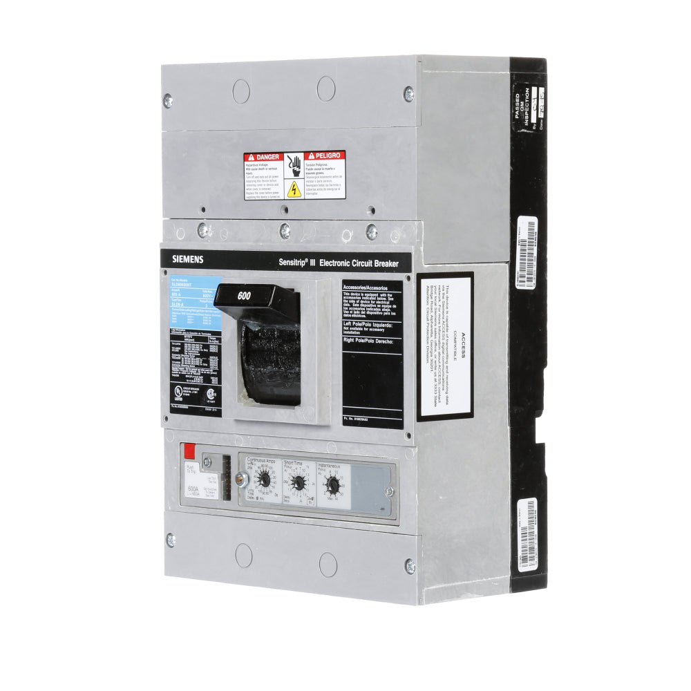 SLD69600NT - SIemens Bolt-On 600 Amp 3 Pole Circuit Breaker - Essential Electric Supply