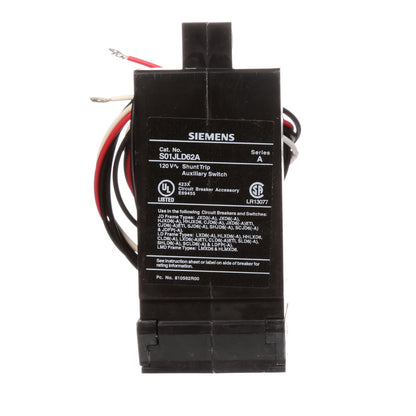 S01JLD62A  Siemens  Circuit Breaker Shunt Trips  110/120VAC - Essential Electric Supply