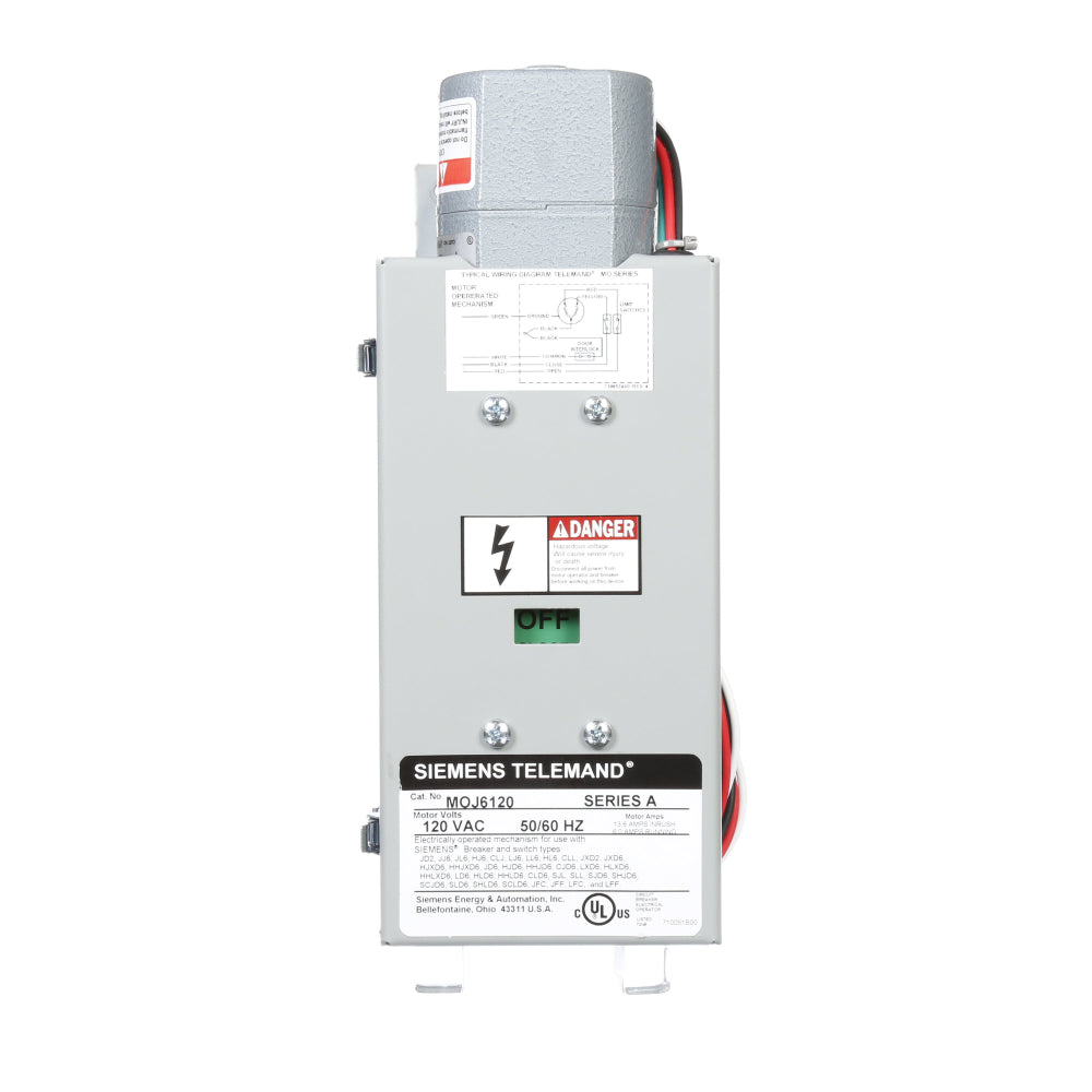 MOJ6120 Siemens Motor Operator Circuit Breaker Sentron Series - Essential Electric Supply