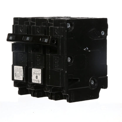Q380H - SIemens Plug-In 80 Amp 3 Pole Circuit Breaker - Essential Electric Supply