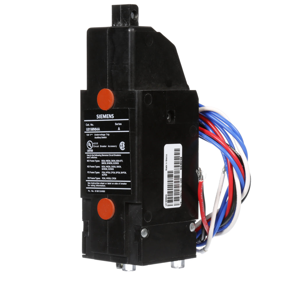 U01MN64A Siemens Under Voltage Release Sentron Series - Essential Electric Supply