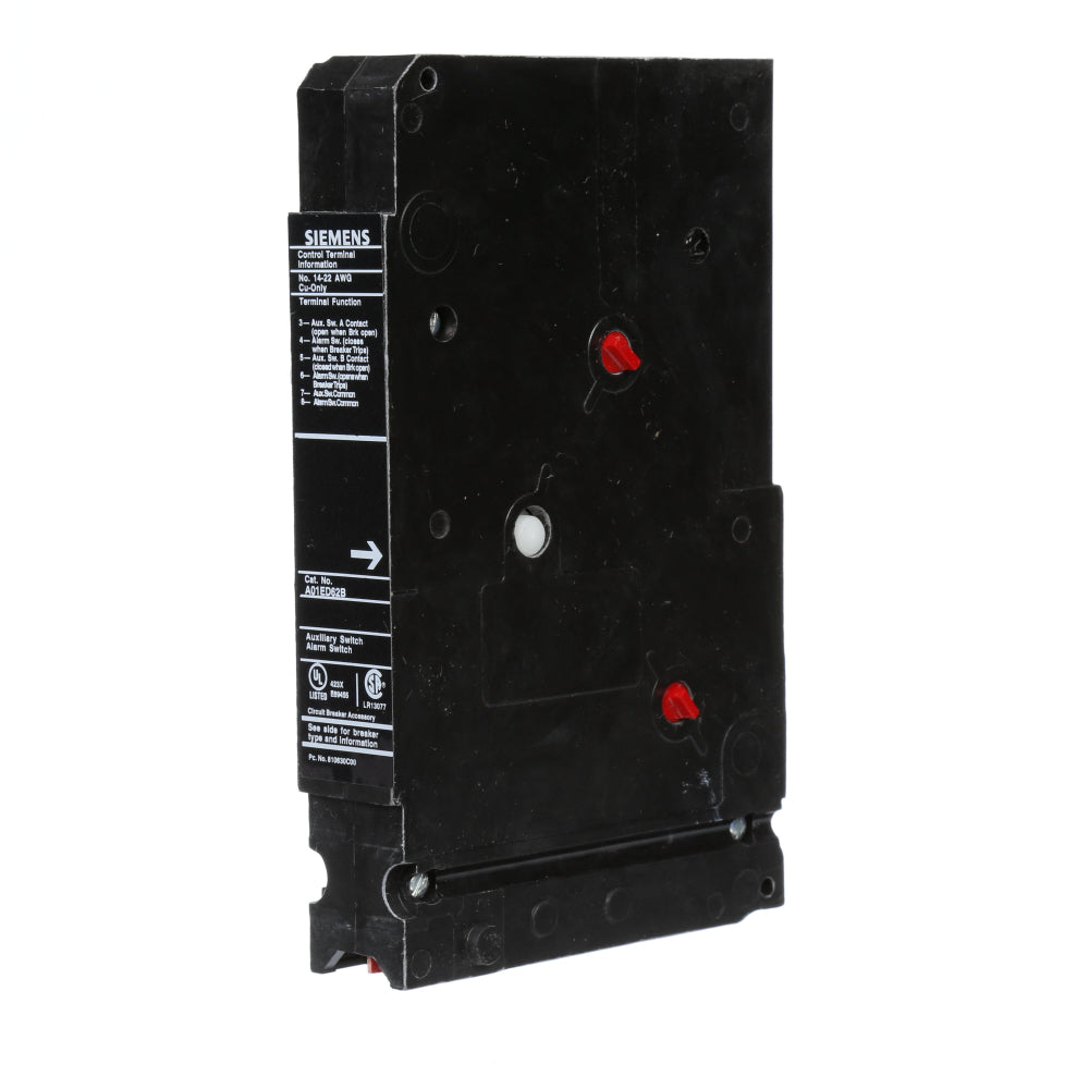 A01ED62B Siemens Circuit Breaker Auxiliary  rated for 240VAC/250VDC - Essential Electric Supply