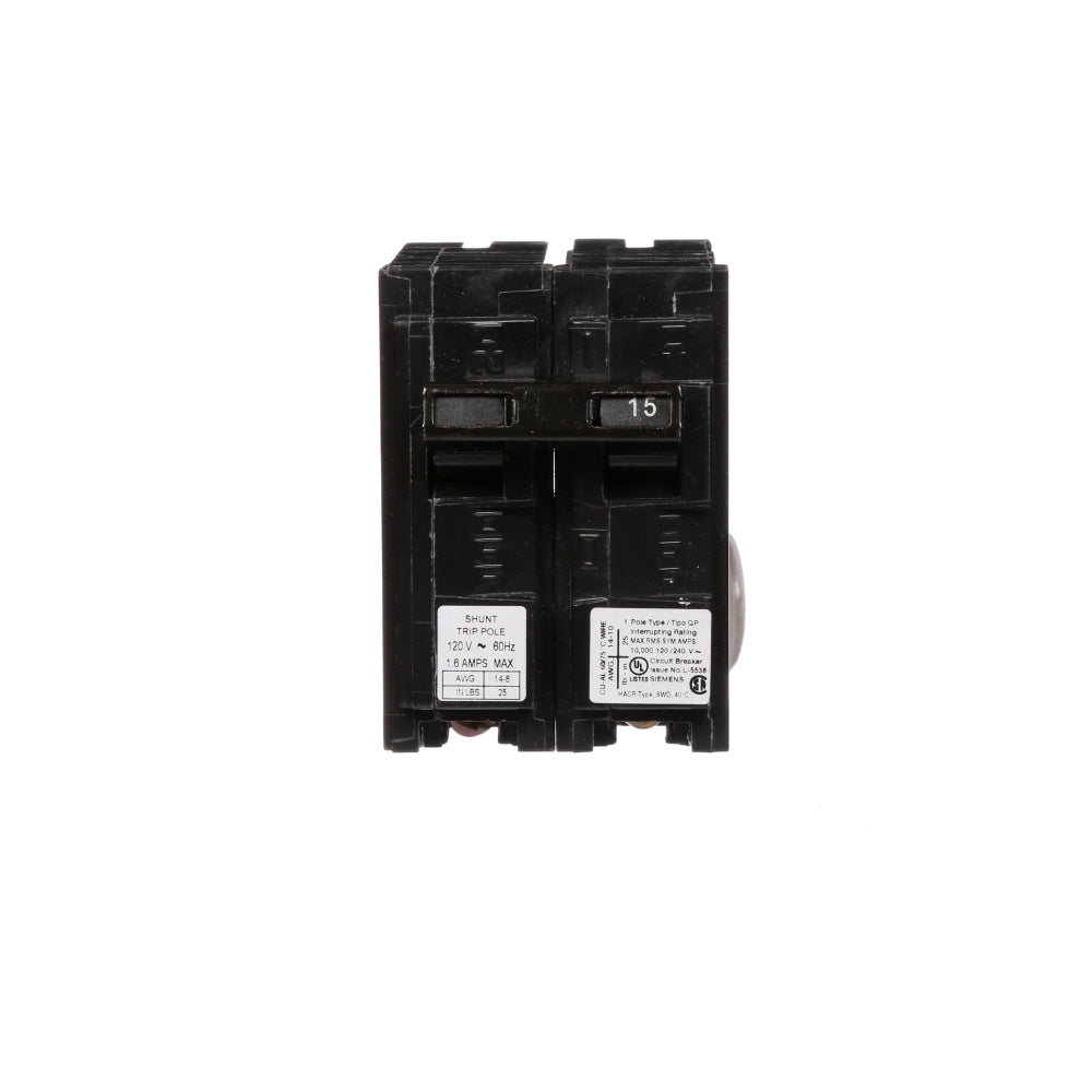 Q11500S01 - SIemens Plug-In 15 Amp 1 Pole Circuit Breaker - Essential Electric Supply
