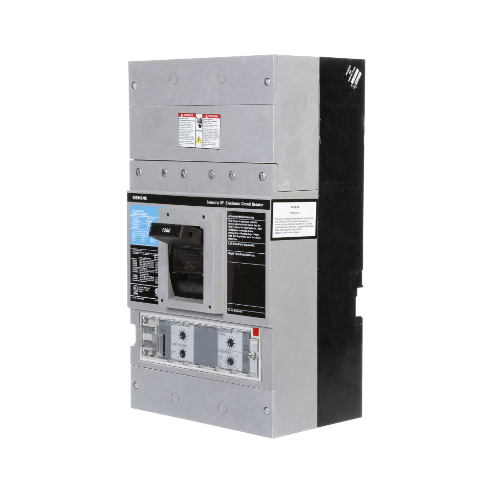 SND69120AG - SIemens Bolt-On 1200 Amp 3 Pole Circuit Breaker - Essential Electric Supply