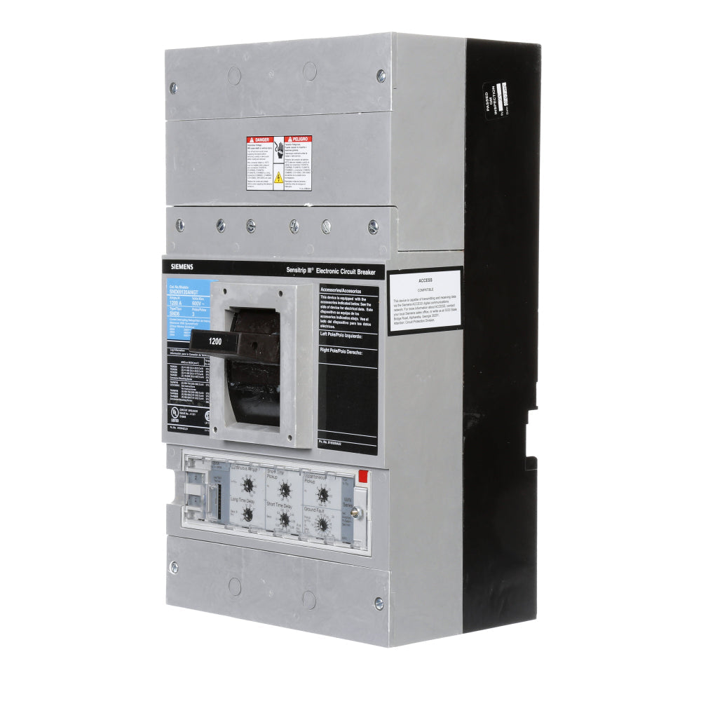 SND69120ANGT - SIemens Bolt-On 1200 Amp 3 Pole Circuit Breaker - Essential Electric Supply