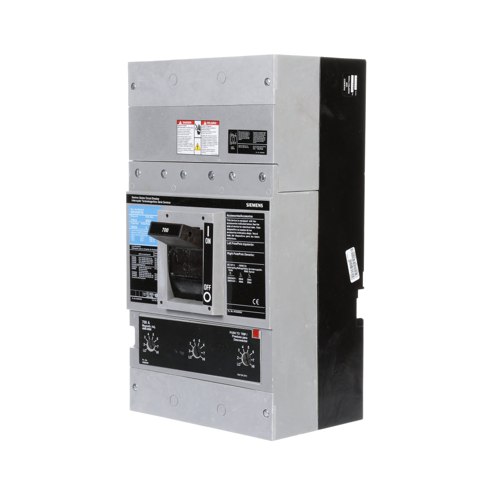 MXD63B700 - SIemens Bolt-On 700 Amp 3 Pole Circuit Breaker - Essential Electric Supply