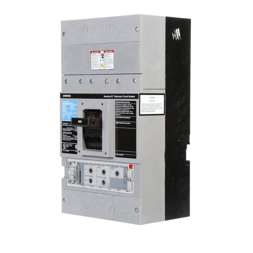 SMD69800ANTH - SIemens Bolt-On 800 Amp 3 Pole Circuit Breaker - Essential Electric Supply