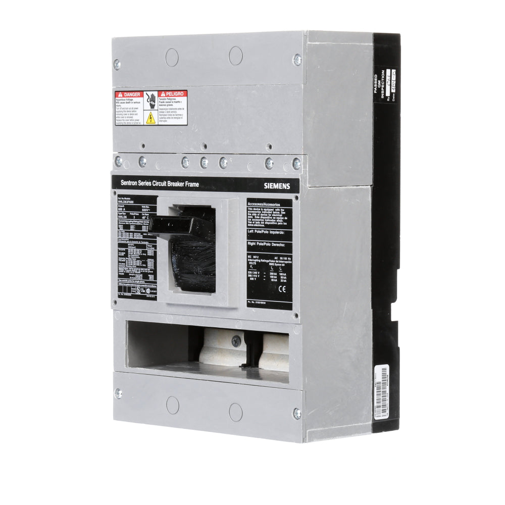 HHLD63F600 - SIemens Bolt-On 600 Amp 3 Pole Circuit Breaker - Essential Electric Supply