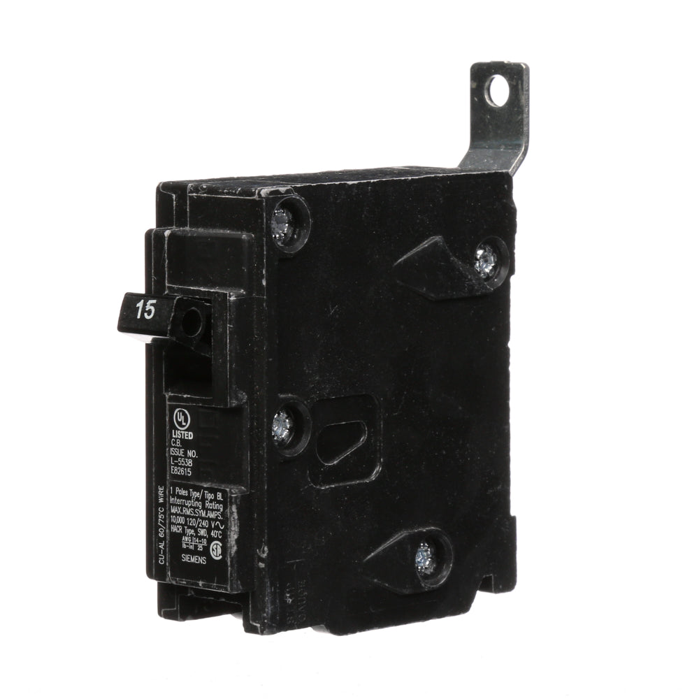 B115 - SIemens Bolt-On 15 Amp 1 Pole Circuit Breaker - Essential Electric Supply