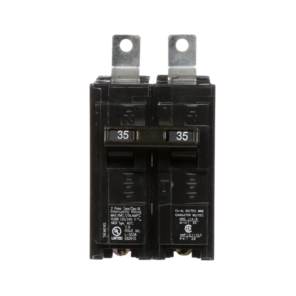 Siemens B235 Circuit Breaker | 120/240V 35A 2 Pole 10kA@240V BL Series