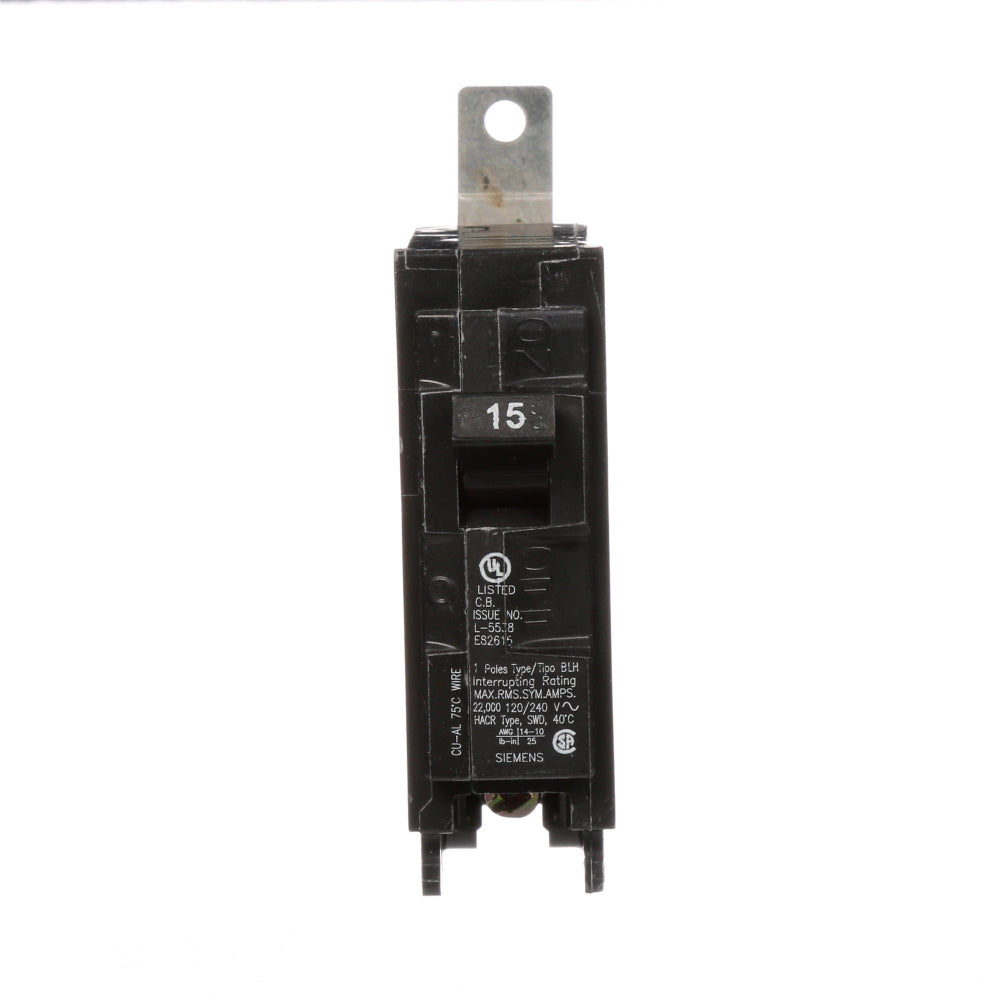B115H - SIemens Bolt-On 15 Amp 1 Pole Circuit Breaker - Essential Electric Supply