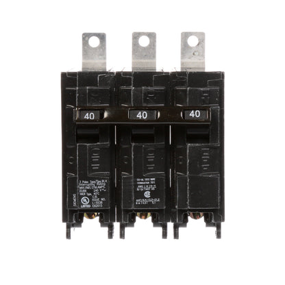 B340H - SIemens Bolt-On 40 Amp 3 Pole Circuit Breaker - Essential Electric Supply