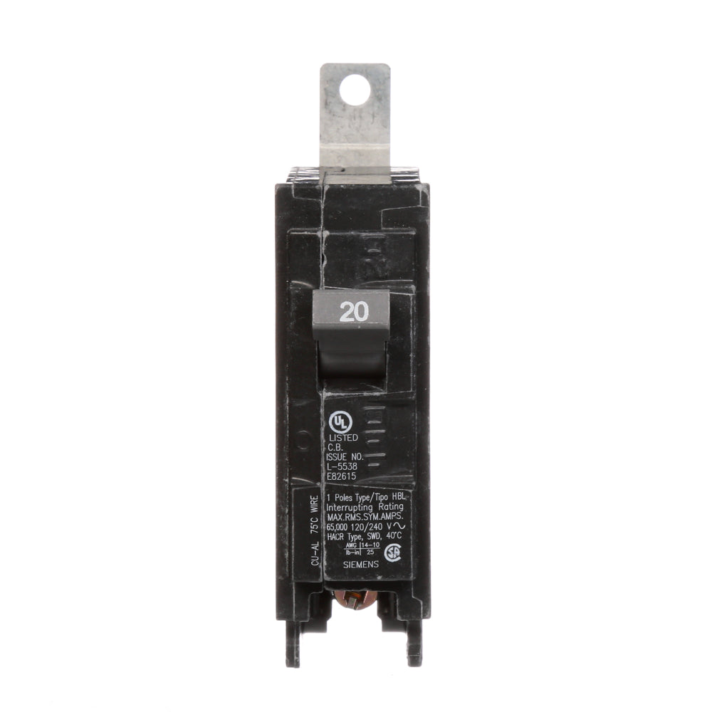 B120HH - SIemens Bolt-On 20 Amp 1 Pole Circuit Breaker - Essential Electric Supply