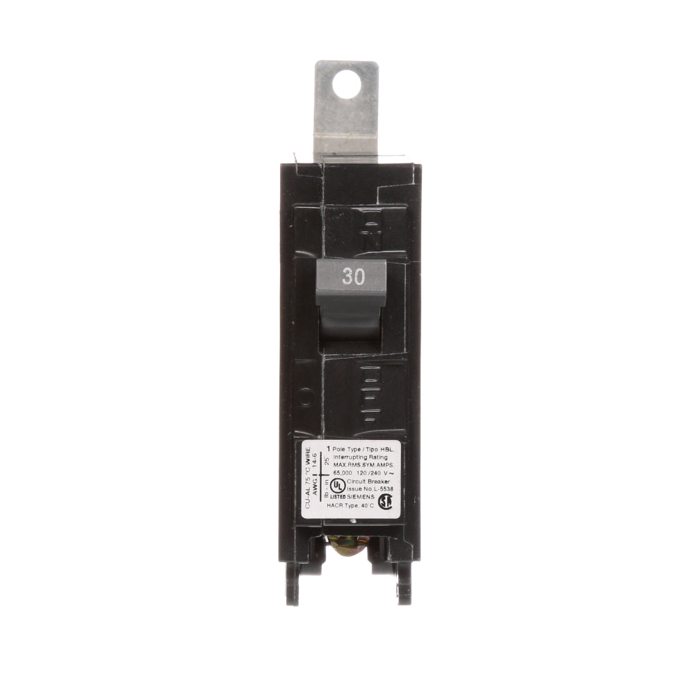B130HH - SIemens Bolt-On 30 Amp 1 Pole Circuit Breaker - Essential Electric Supply