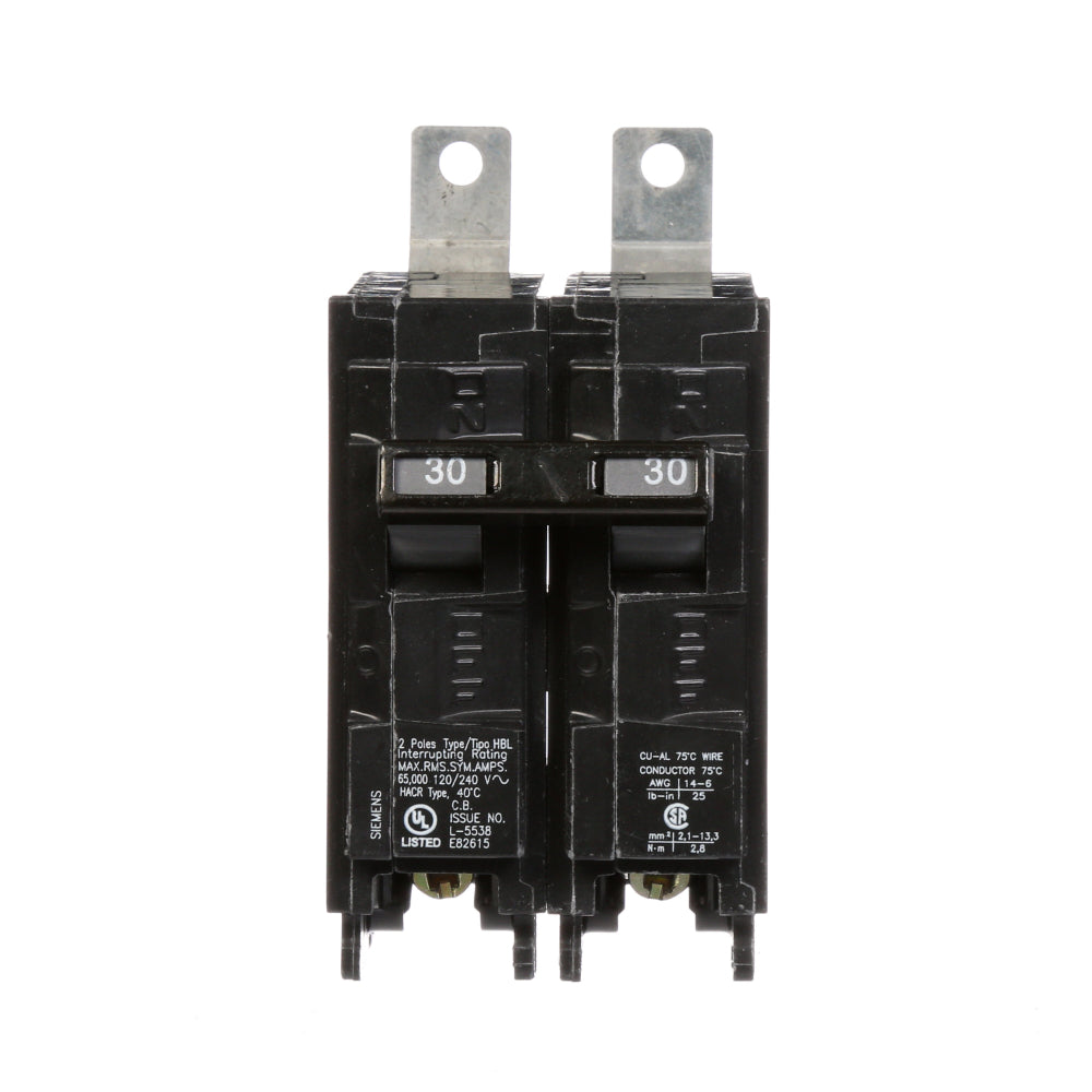 B230HH - SIemens Bolt-On 30 Amp 2 Pole Circuit Breaker - Essential Electric Supply