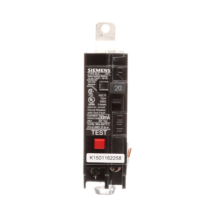 BE120 - SIemens Bolt-On 20 Amp 1 Pole Circuit Breaker - Essential Electric Supply