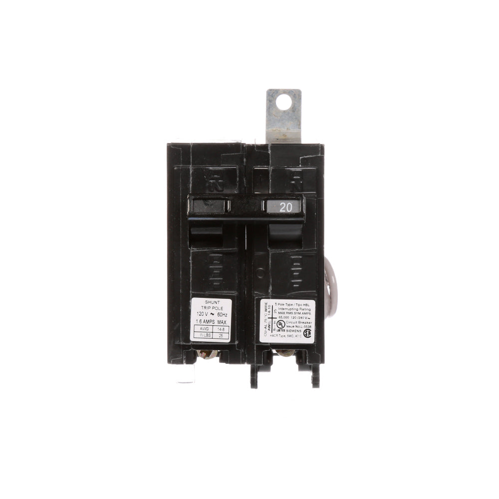 B120HH00S01 Siemens Molded Case Circuit Breaker BL Series 20A 240V - Essential Electric Supply